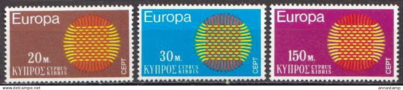 Cyprus MNH Set - 1970