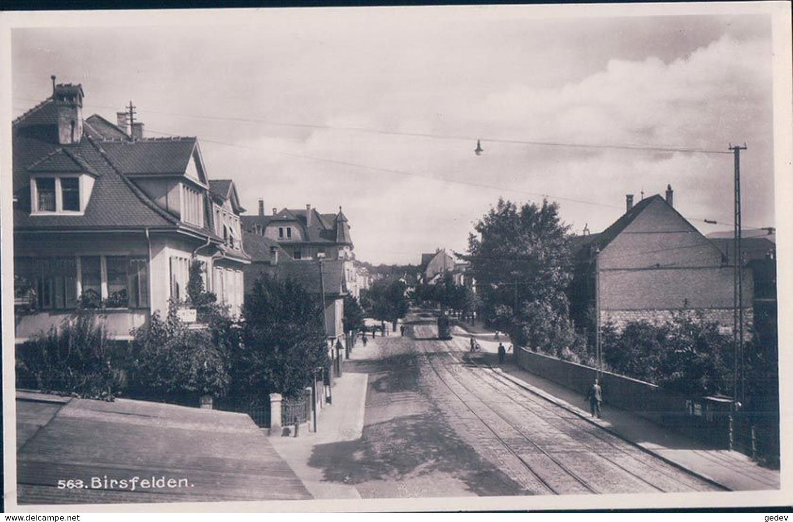 Birsfelden BL, Chemin De Fer Et Tramway (563) - Birsfelden