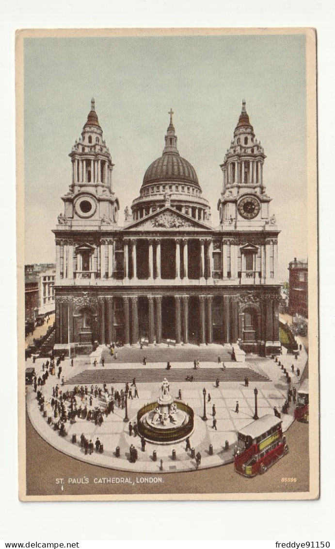 Royaume-uni . London .  Saint Paul Cathedral . 1938 - St. Paul's Cathedral