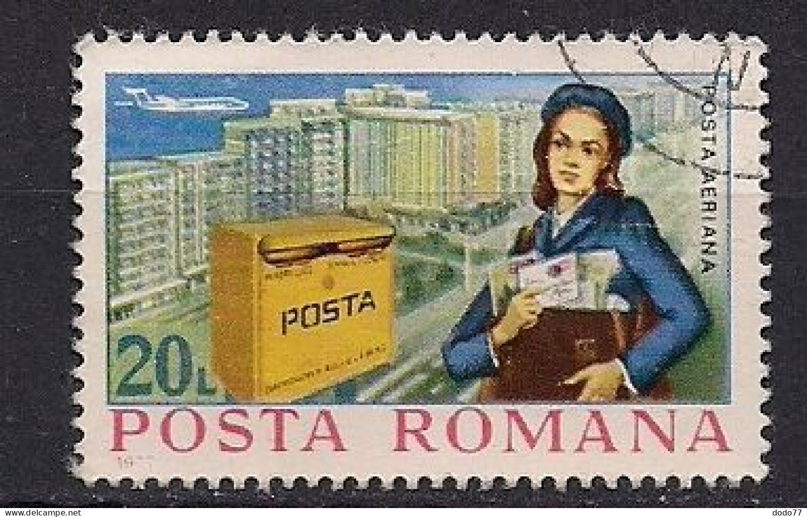 ROUMANIE POSTE AERIENNE  N°  251  OBLITERE - Used Stamps
