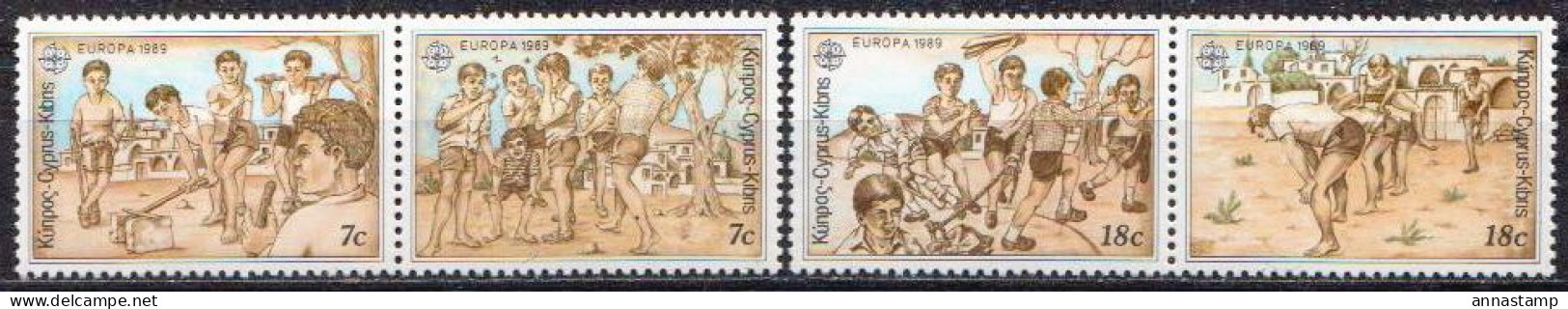 Cyprus MNH Set - 1989
