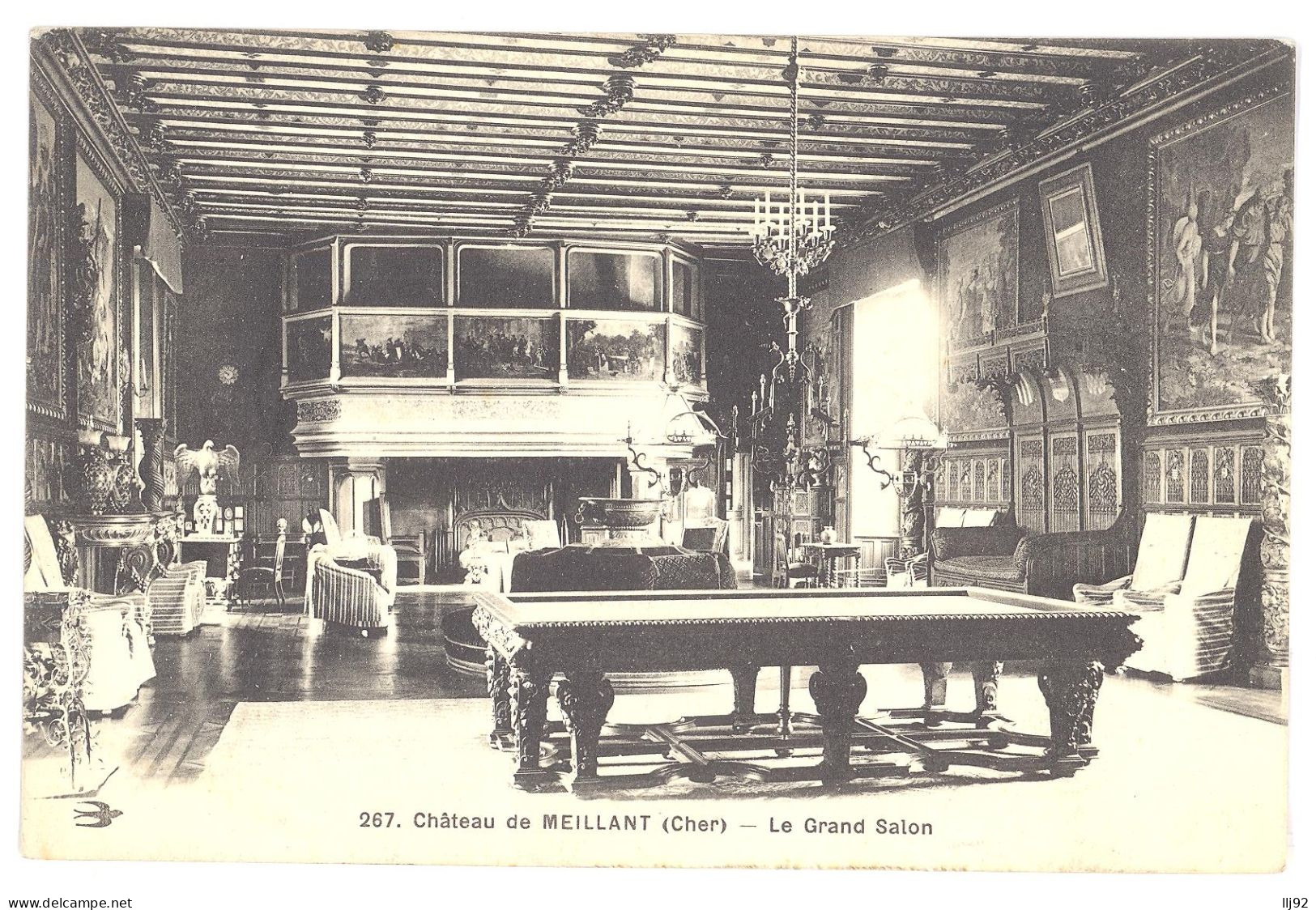CPA 18 - Château De MEILLANT (Cher) - 267. Le Grand Salon - Meillant