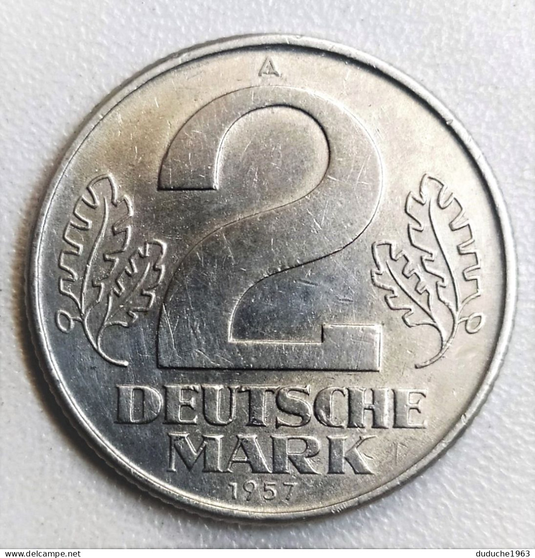 Allemagne - 2 Deutsche Mark 1957 - 2 Marchi