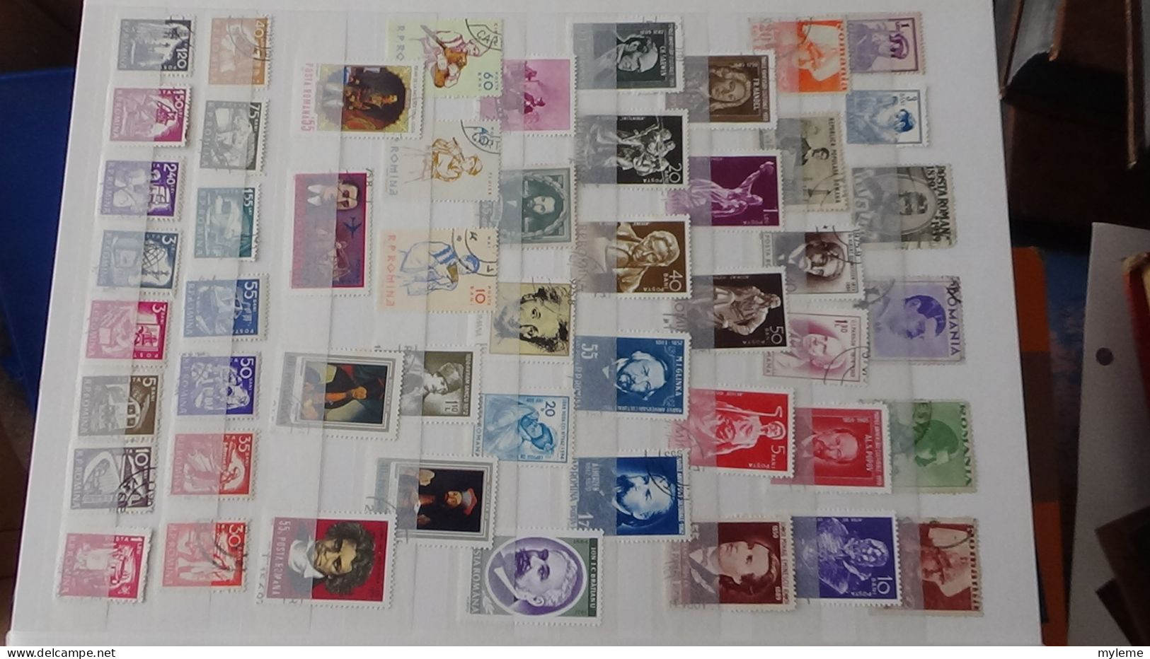 BF18 Ensemble De Timbres Et Blocs Oblitérés De Divers Pays + Classiques De France ** Avec Petits Défauts. Cote Sympa !!! - Collections (with Albums)