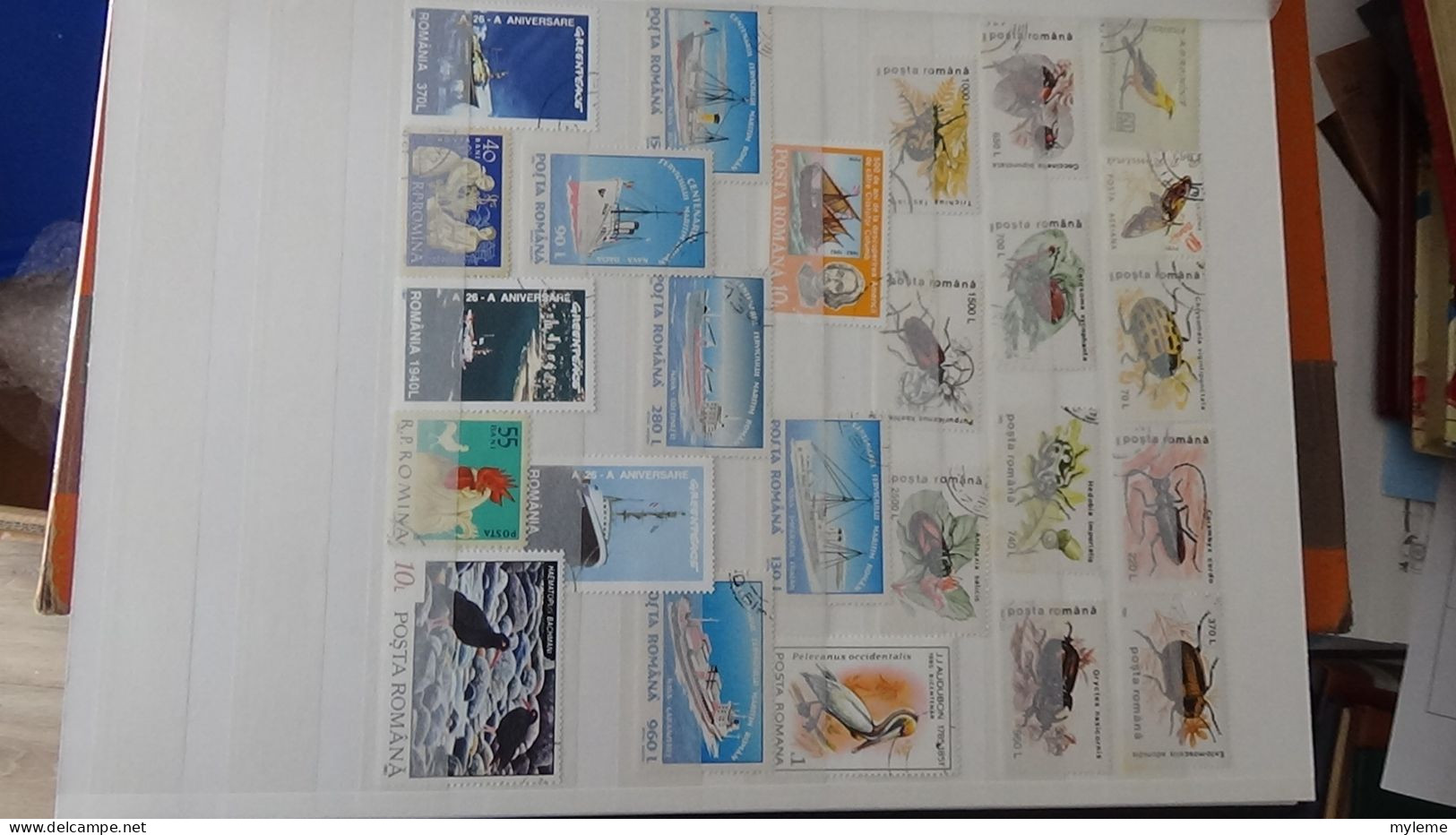 BF18 Ensemble de timbres et blocs oblitérés de divers pays + classiques de France ** avec petits défauts. Cote sympa !!!