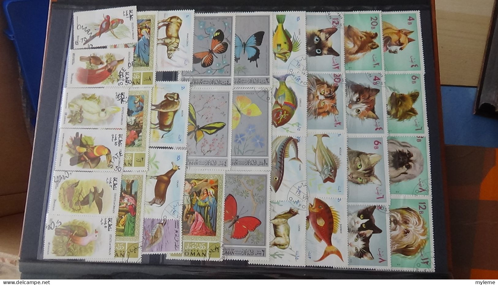 BF20 Ensemble De Timbres Et Blocs Oblitérés De Divers Pays + Classiques De France ** Avec Petits Défauts. Cote Sympa !!! - Collezioni (in Album)