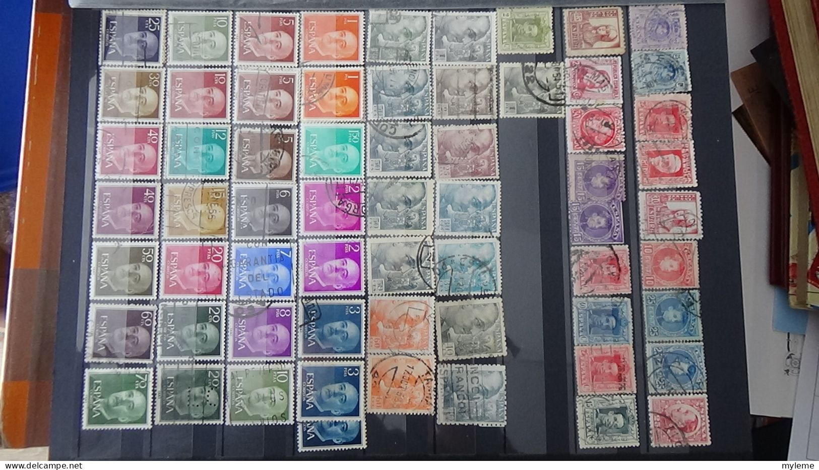 BF21 Ensemble De Timbres Et Blocs Oblitérés De Divers Pays + Classiques De France ** Avec Petits Défauts. Cote Sympa !!! - Collections (en Albums)