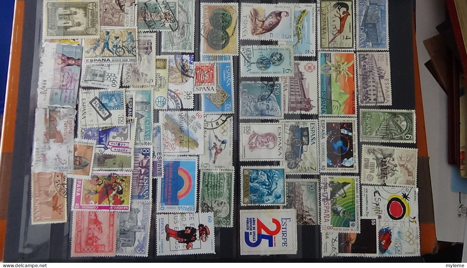 BF21 Ensemble de timbres et blocs oblitérés de divers pays + classiques de France ** avec petits défauts. Cote sympa !!!