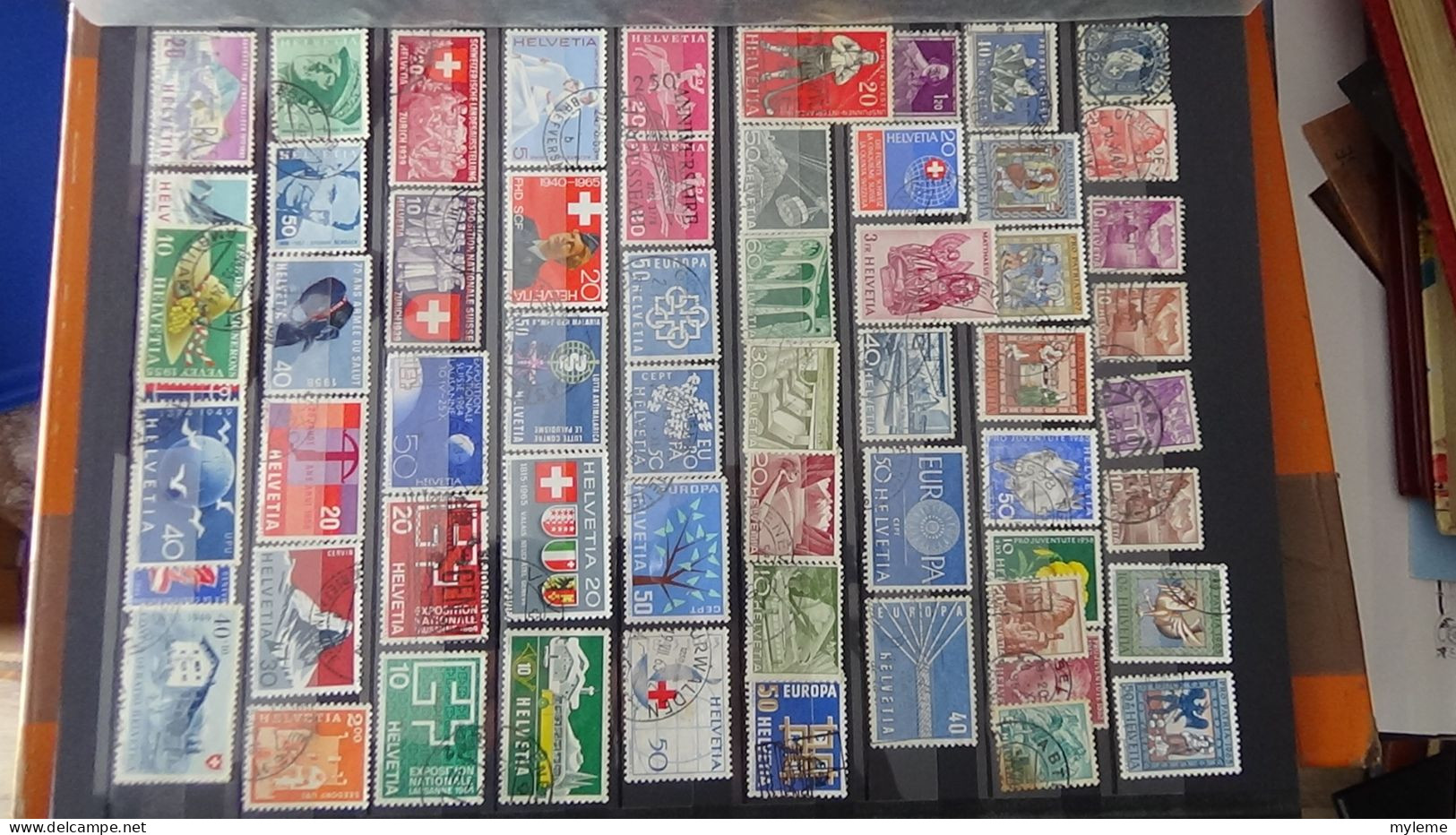 BF21 Ensemble de timbres et blocs oblitérés de divers pays + classiques de France ** avec petits défauts. Cote sympa !!!