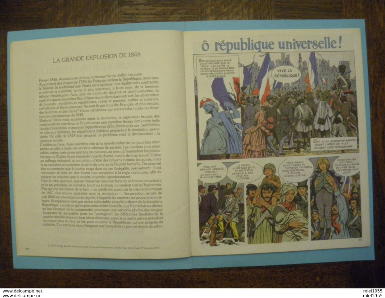 1978 BD Bande Dessinée FR3 LAROUSSE Histoire De France N°19 (3 Photos) Voir Description - Other & Unclassified