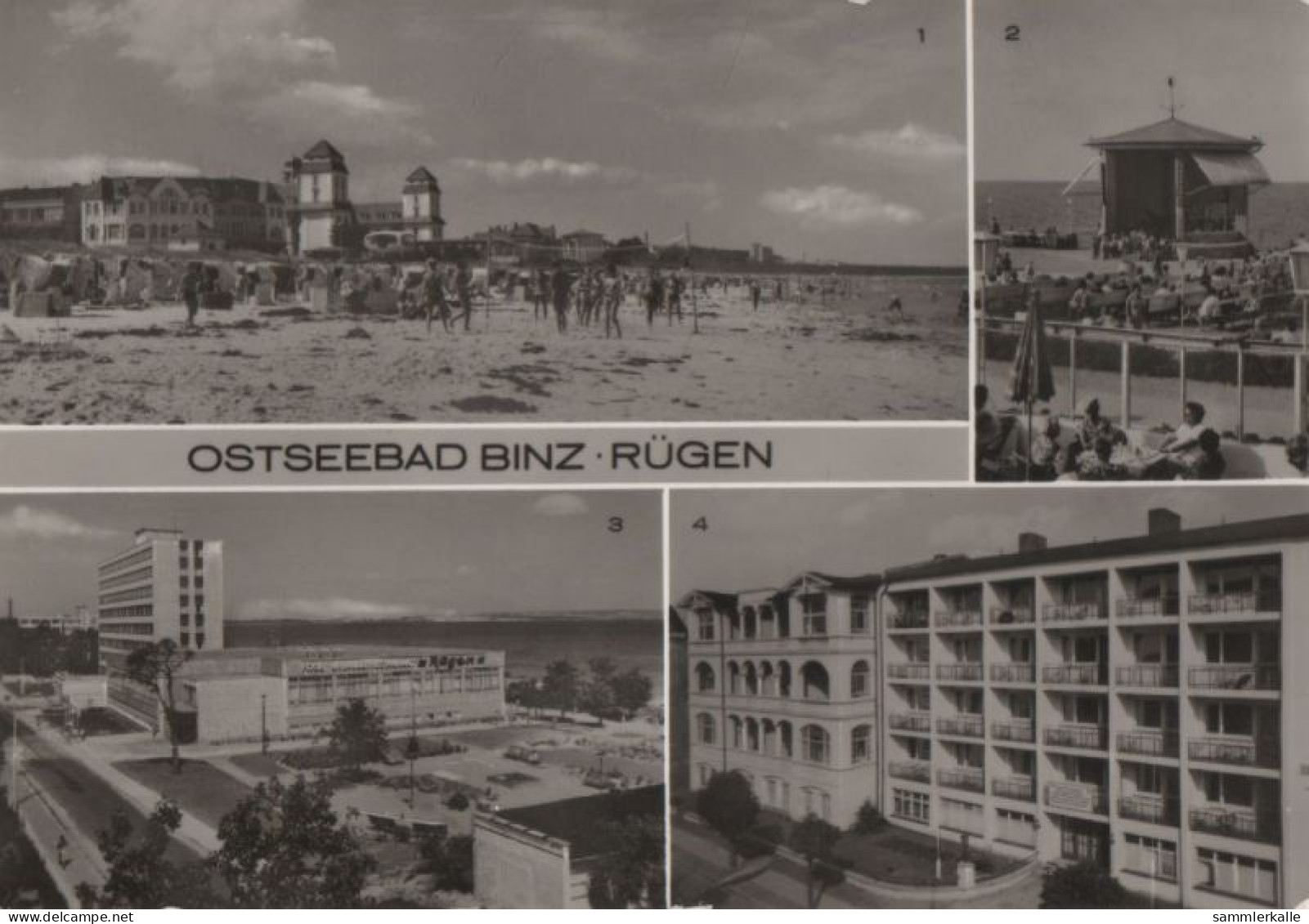 81278 - Binz - U.a. Haus Der Stahlwerker - 1984 - Rügen