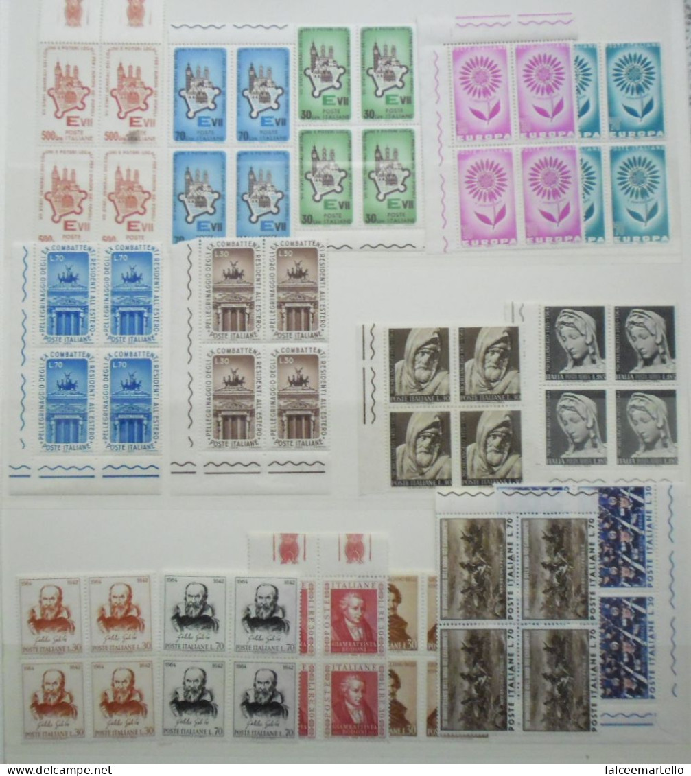 ITALIA Lotto Serie Nuove Perfette MNH ** - 1946-60: Neufs