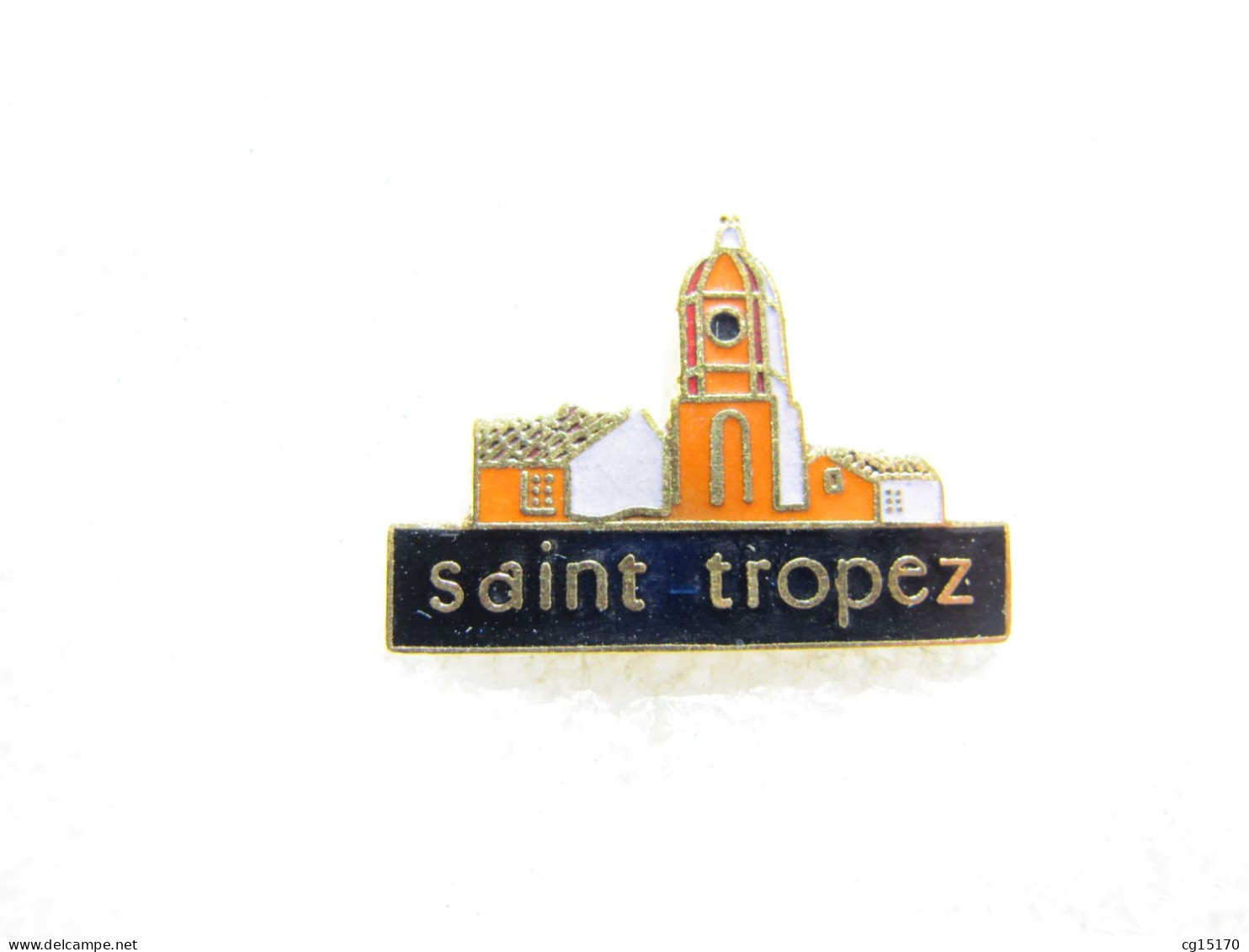 TOP  PIN'S    SAINT  TROPEZ  Email Grand Feu - Città