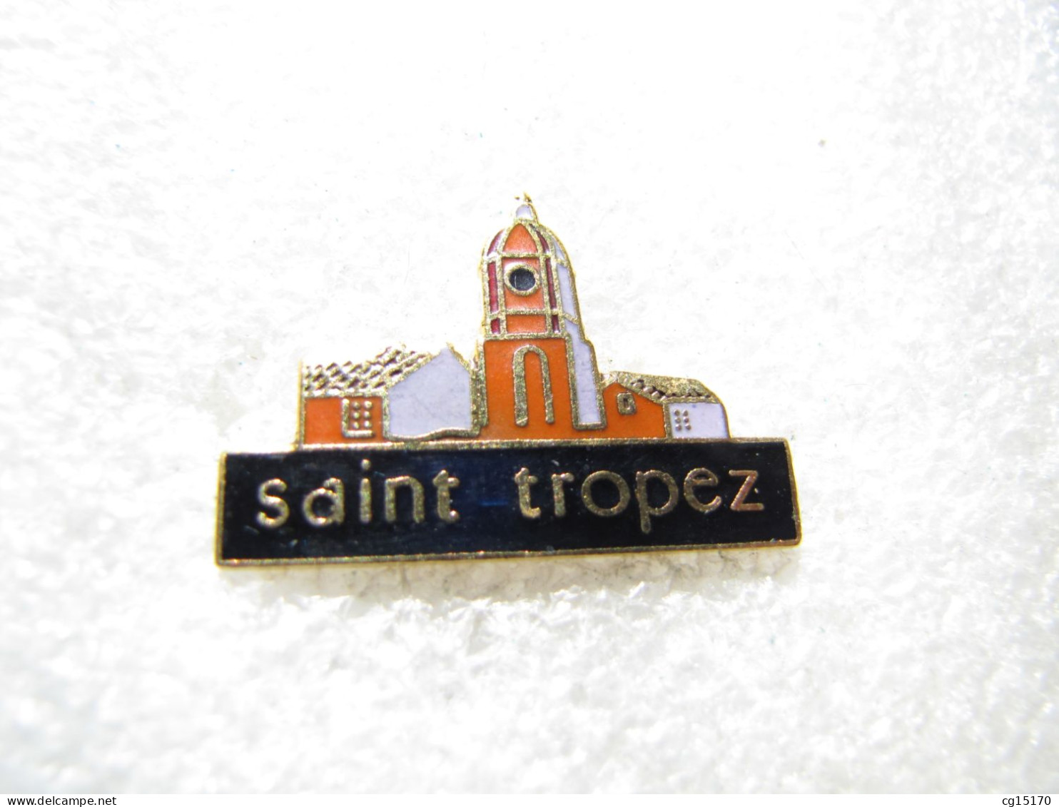 TOP  PIN'S    SAINT  TROPEZ  Email Grand Feu - Ciudades