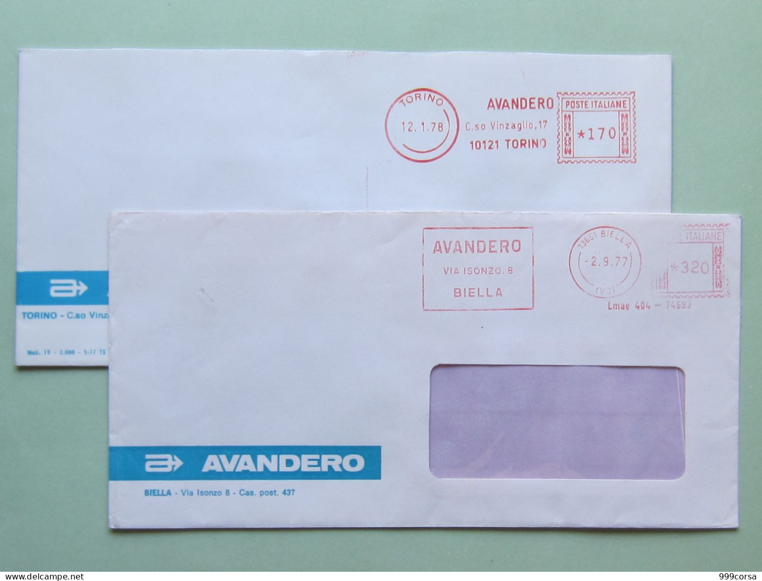 Soc.Trasporto,Contship,Merzario,Gondrand,Piffaretti Olivieri,Lario Express, Avandero,varie Sedi,ema,meter (8scan) - Franking Machines (EMA)