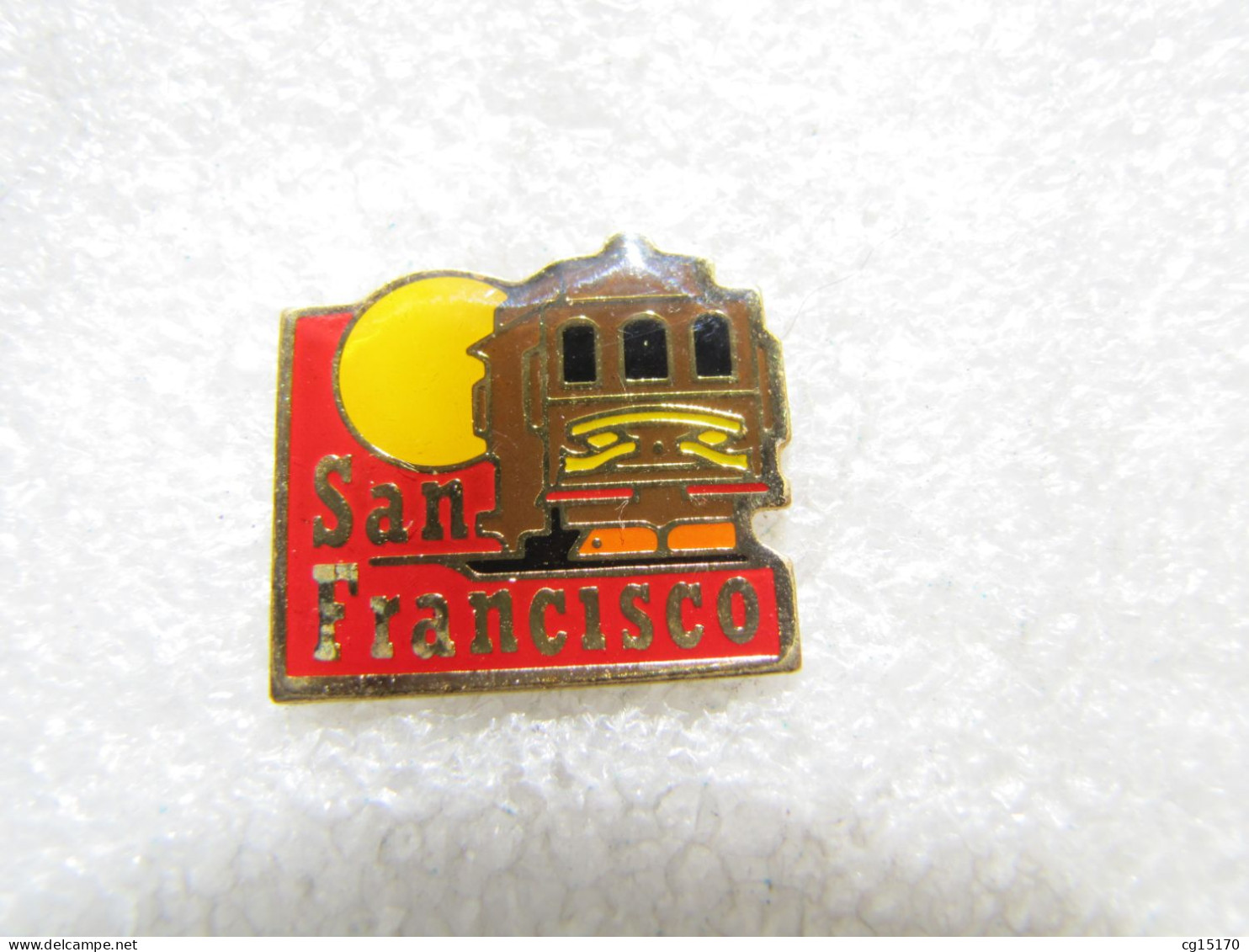 PIN'S    SAN  FRANCISCO   TRAMWAY - Transportes