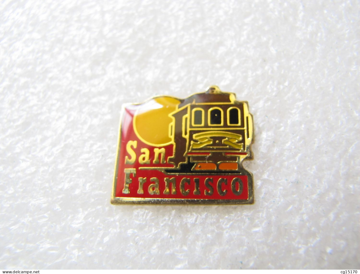 PIN'S    SAN  FRANCISCO   TRAMWAY - Transport Und Verkehr