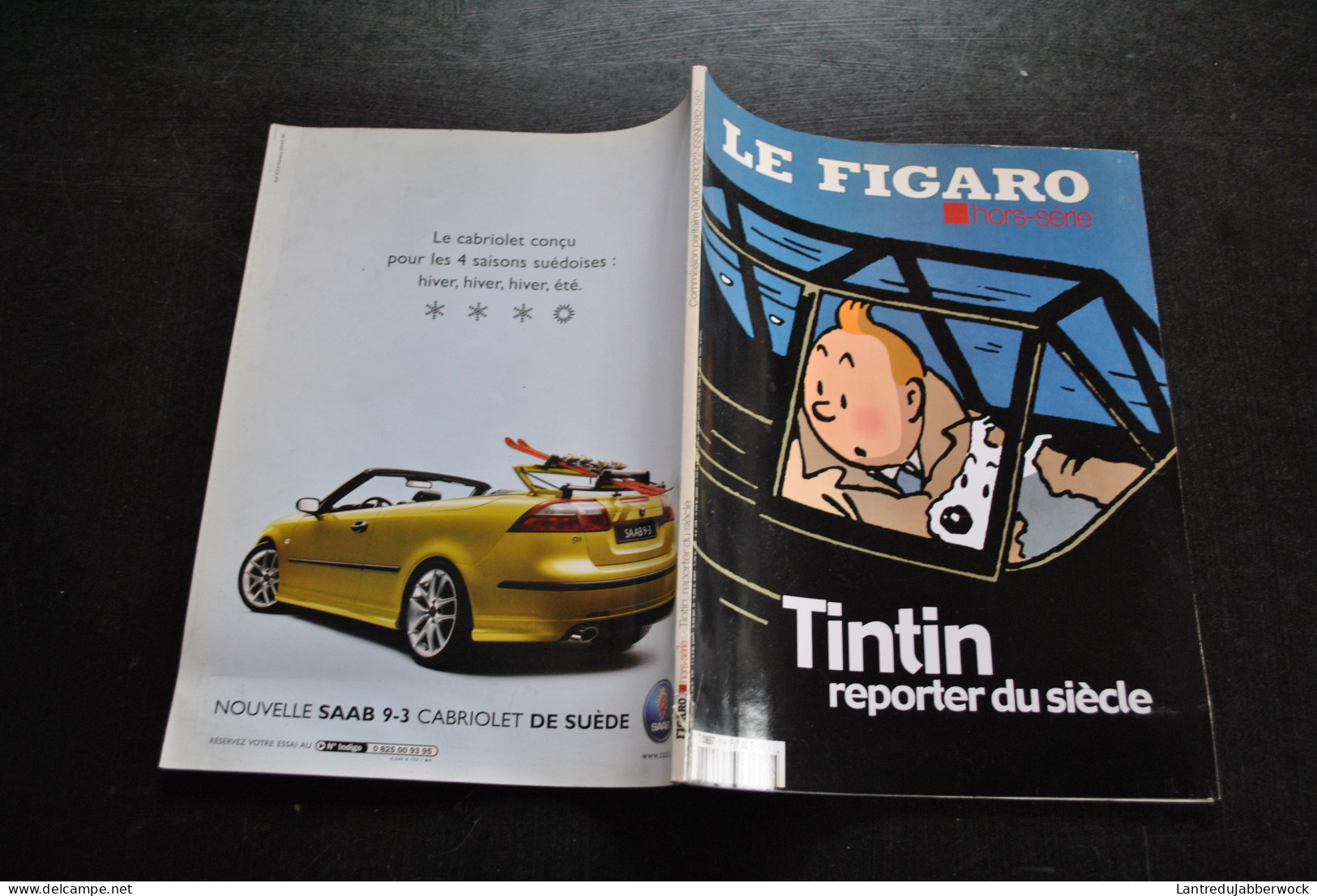 Tintin Reporter Du Siècle De Jaegher Michel Le Figaro Hors Série 2004 - Hergé Haddock Milou Revue - Hergé