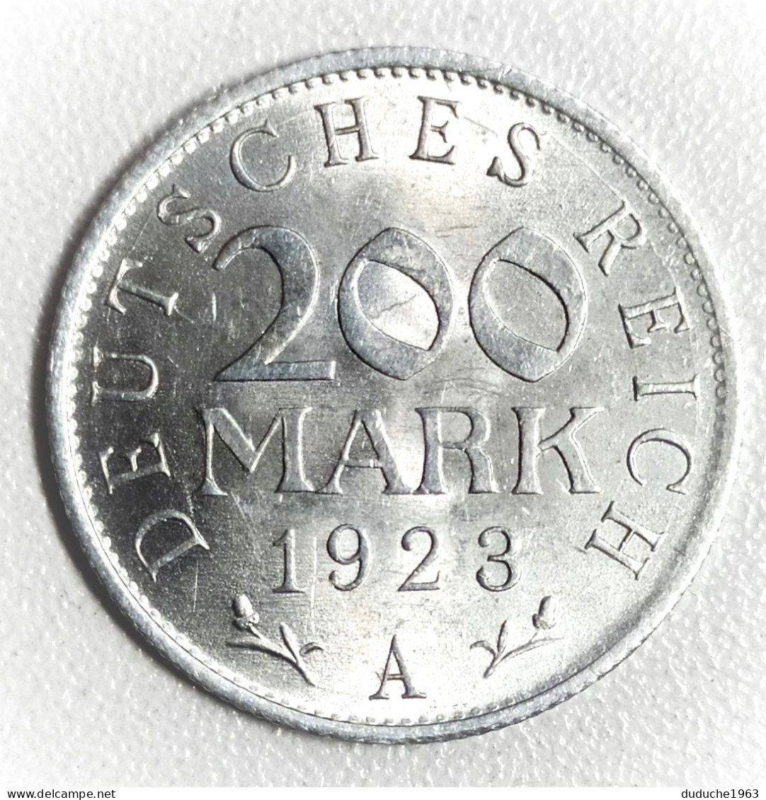 Allemagne. 200 Mark 1923 A - 200 & 500 Mark