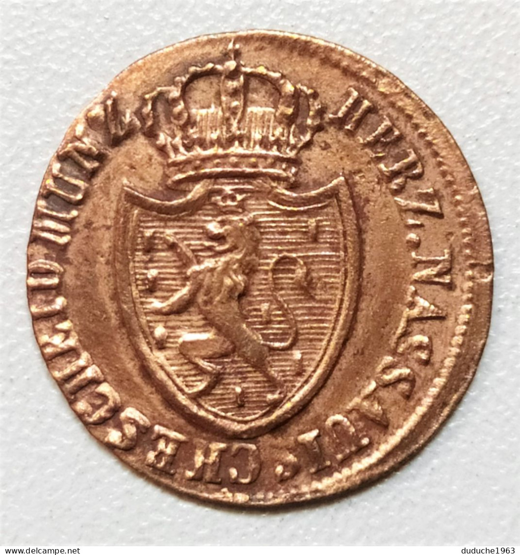 Allemagne - 1/4 Kreuzer 1819 Nassau - Andere & Zonder Classificatie