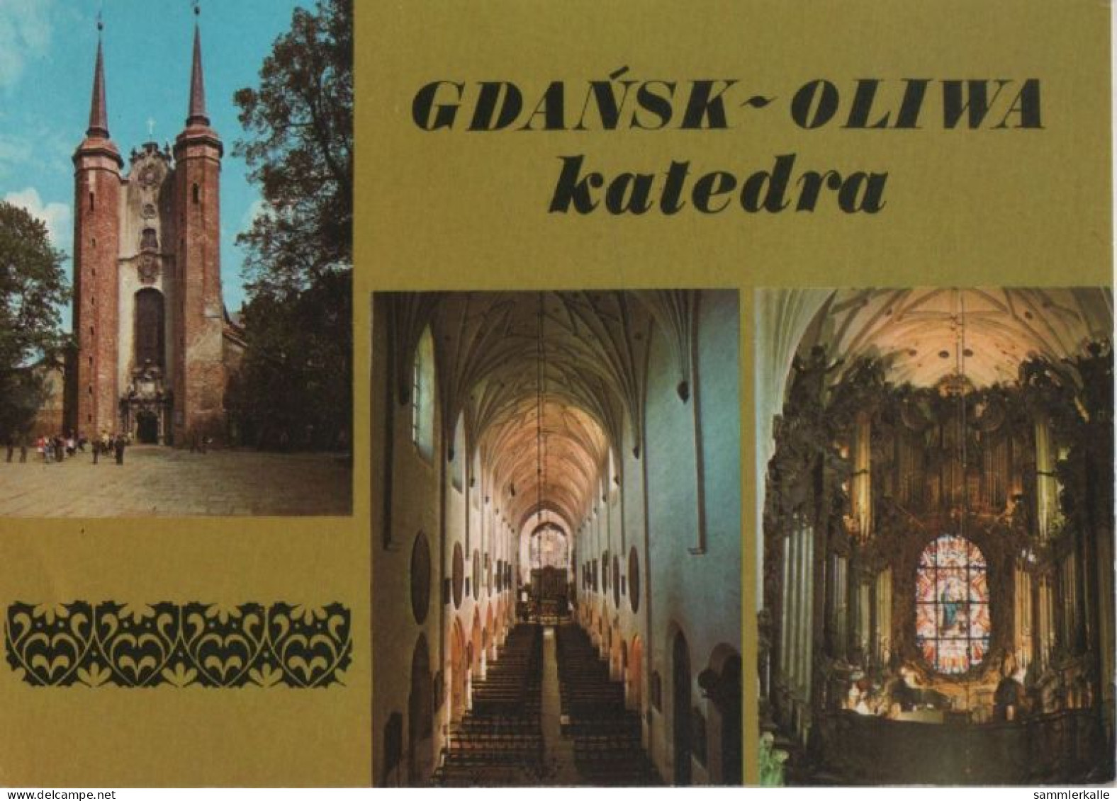 74249 - Polen - Gdansk - Danzig - Oliwa Ketedra - 1977 - Poland