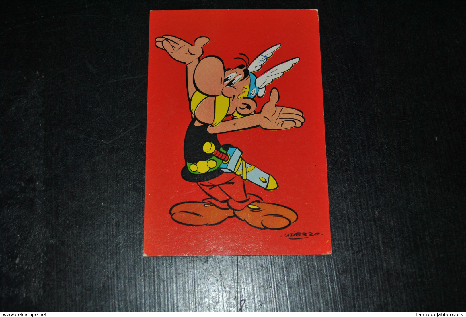 Carte Postale Publicité épinards Iglo 1967 Astérix Uderzo - Goscinny Obélix RARE CPA Spinazie - Postcards