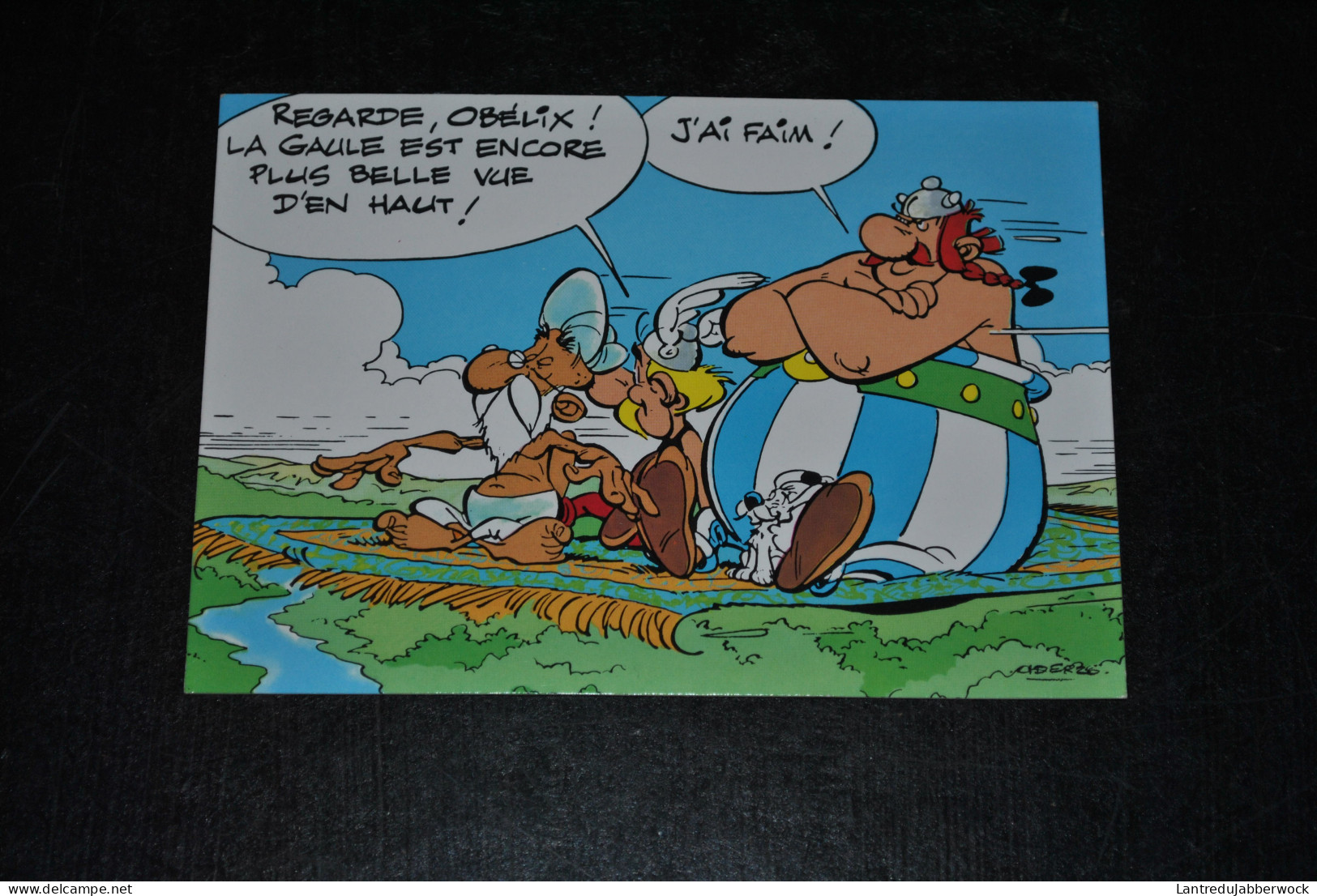 Lot De 8 Cartes Postales Dont 1 Publicité épinards Iglo 1969 Astérix Uderzo - Goscinny Obélix RARE Ensemble  - Cartes Postales