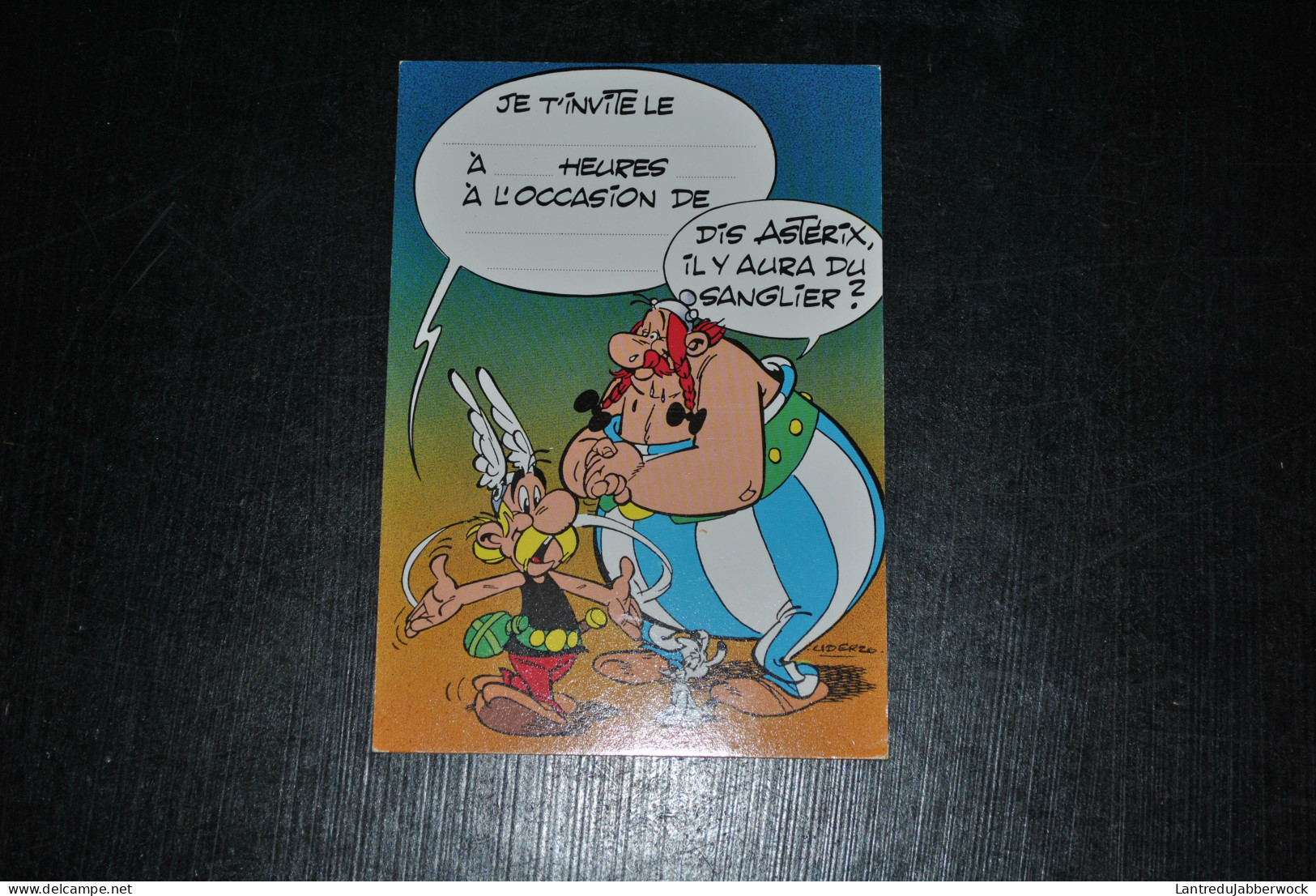 Lot de 8 cartes postales Dont 1 publicité épinards Iglo 1969 Astérix Uderzo - Goscinny Obélix RARE ensemble 