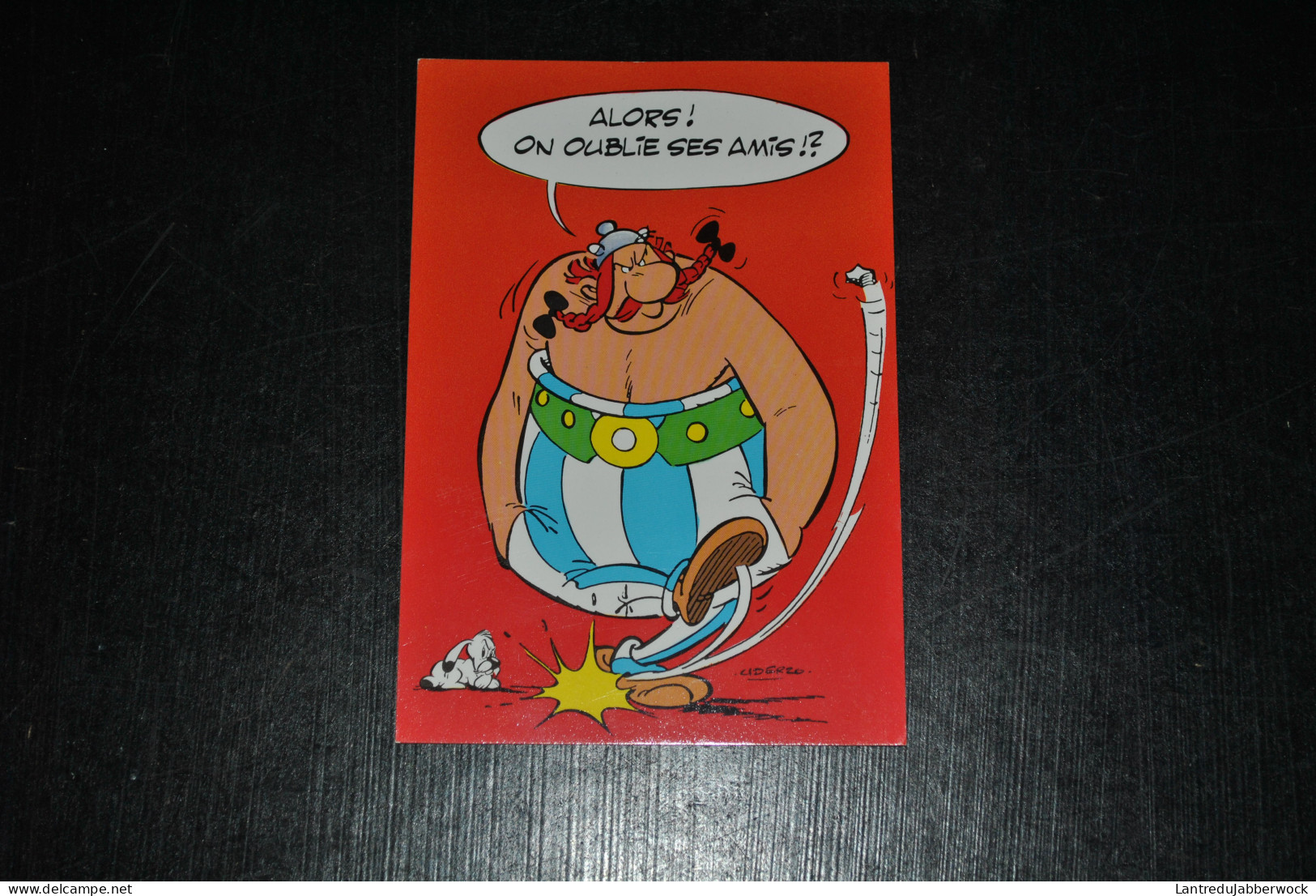 Lot de 8 cartes postales Dont 1 publicité épinards Iglo 1969 Astérix Uderzo - Goscinny Obélix RARE ensemble 