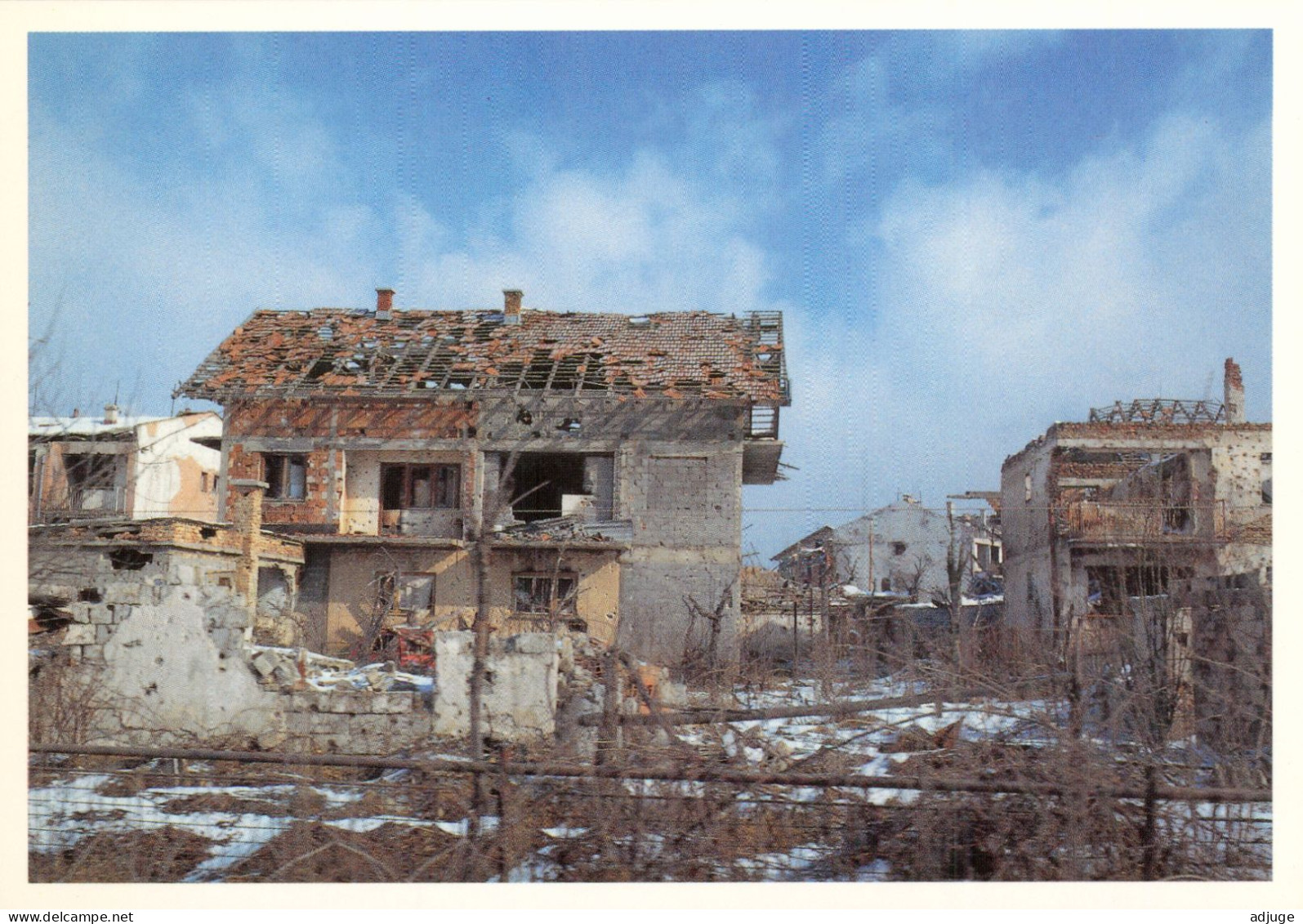 Guerre Bosnie-Herzegovine, SARAJEVO - Quartiers Résidentiels "Dobrinja" Près De L'Aéroport - Destructions - (511SFOR) - Bosnia Erzegovina