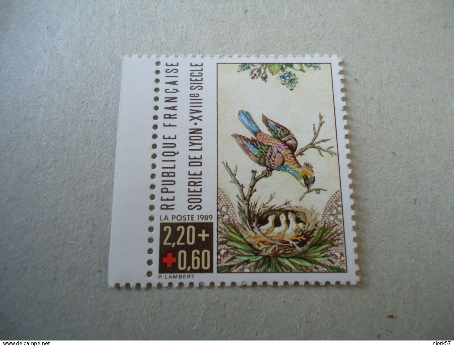 FRANCE MNH   BIRD BIRDS RED CROSS 1989 - Other & Unclassified