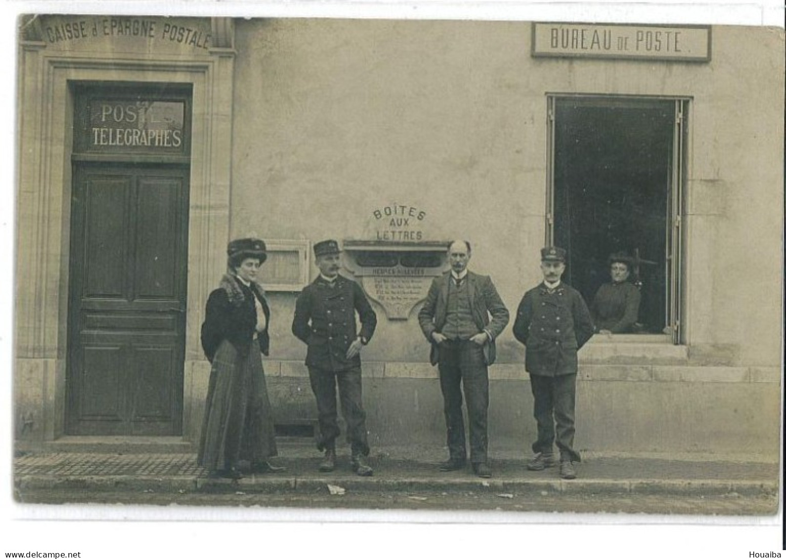 Carte Photo Bureau De Poste à Guerande(44) - Poste & Facteurs