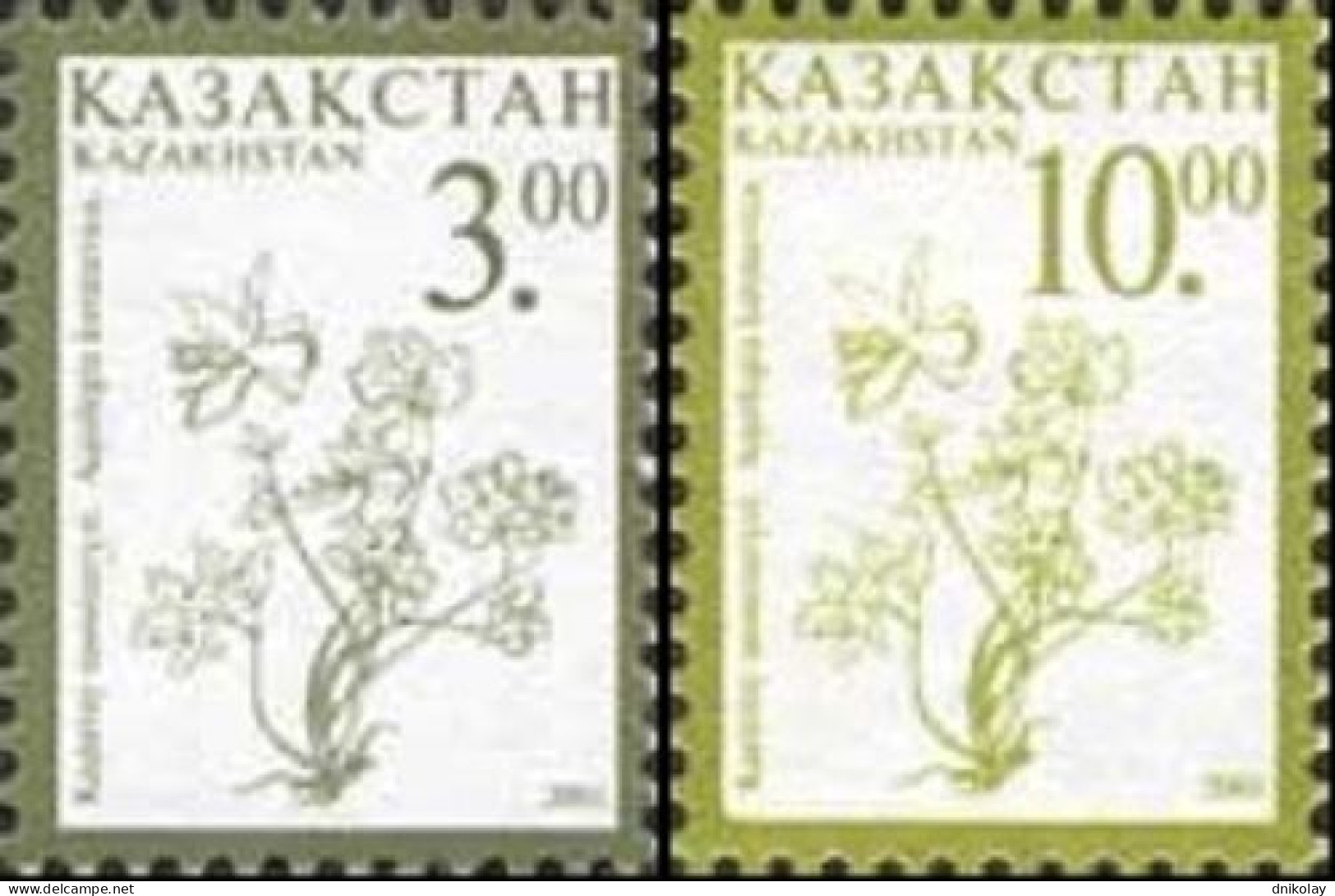 2001 318 Kazakhstan Endangered Flora MNH - Kazakistan