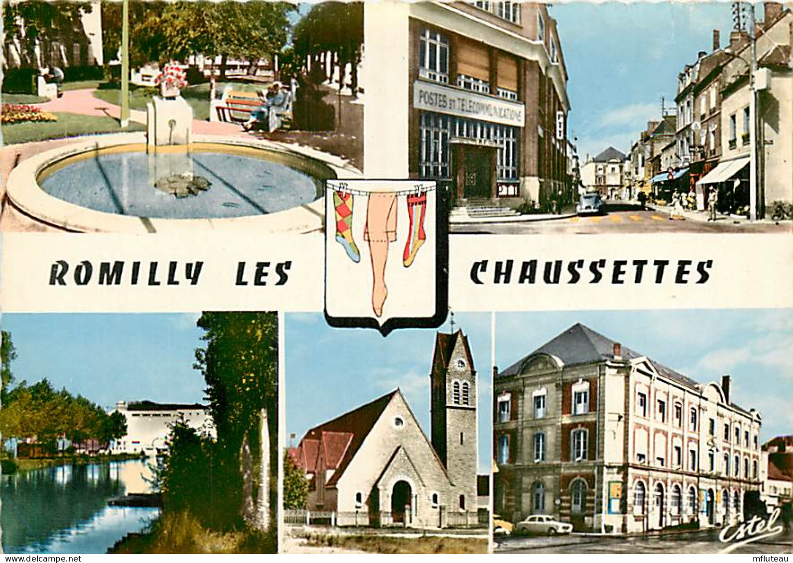 10* ROMILLY LES CHAUSSETTES   (CPSM10x15cm)                          MA62-0005 - Romilly-sur-Seine