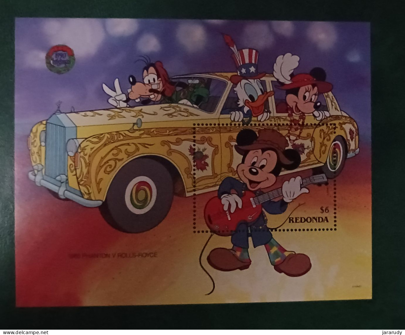 DISNEY REDONDA 1995 Yv BF 88  MNH - Disney