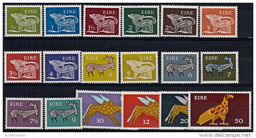 J0079 IRELAND EIRE 1971, SG 287-301  Decimal Definitives,  MNH - Unused Stamps