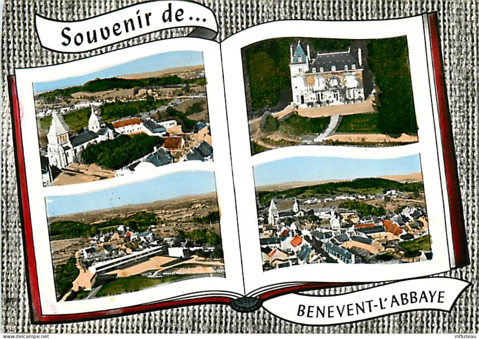 23* BENEVENT Multivues  (CPSM 10x15cm)                      MA63-0305 - Benevent L'Abbaye