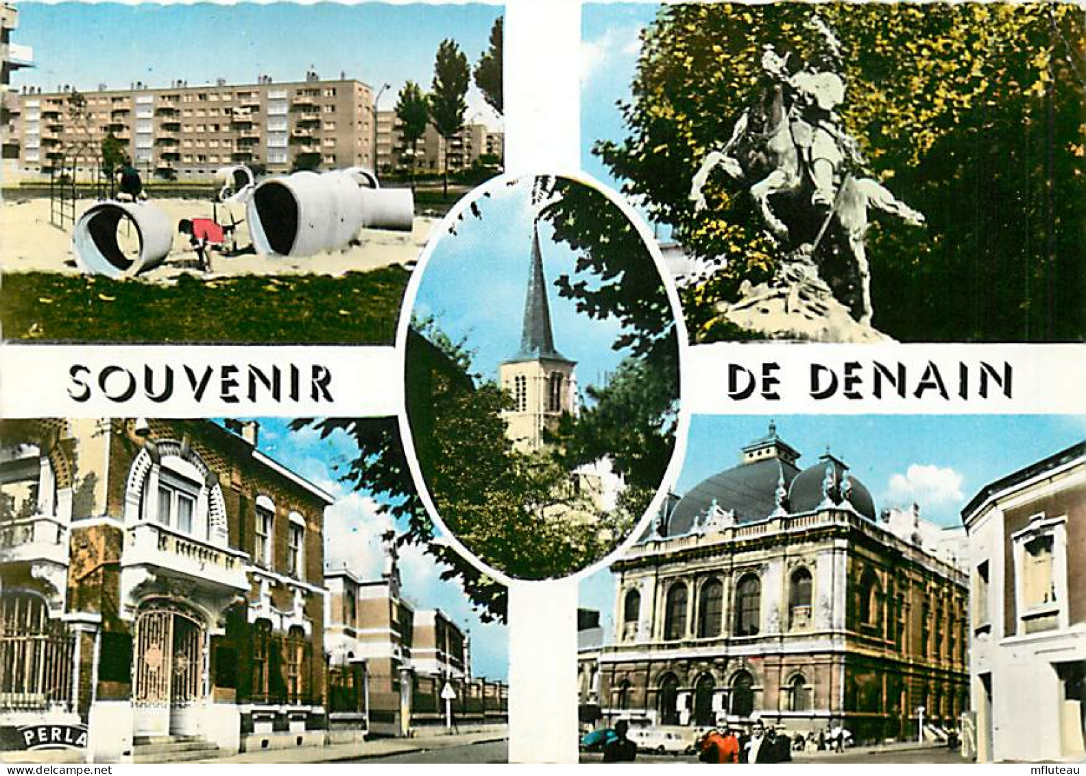 59* DENAIN  Multivues  (CPSM 10x15cm)            MA64-1126 - Denain