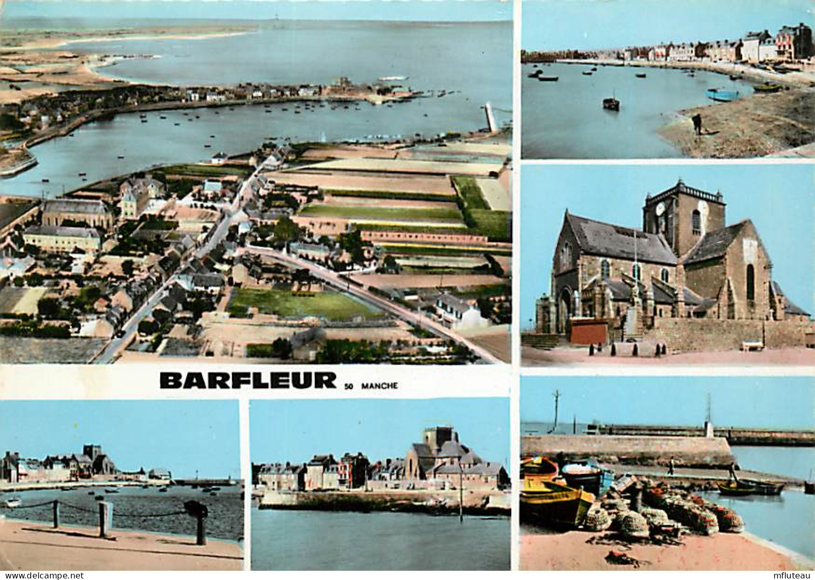 50* BARFLEUR  Multivues   (CPM 10x15cm)          MA64-0739 - Barfleur