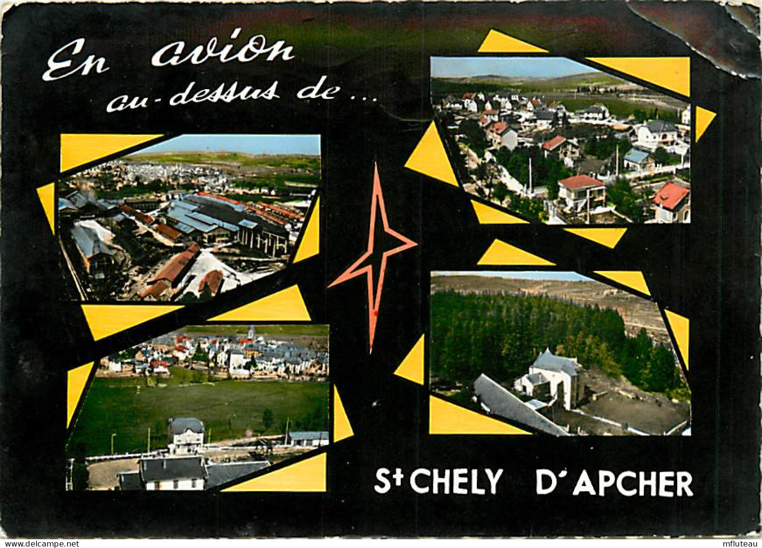 48* ST CHELY D APCHER  Multivues  (CPSM 10x15cm)                MA64-0664 - Saint Chely D'Apcher