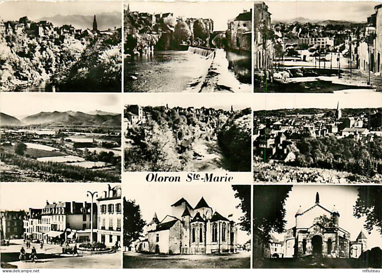 64* OLORON STE MARIE  Multivues  CPSM( 10x15cm)                   MA65-0284 - Oloron Sainte Marie