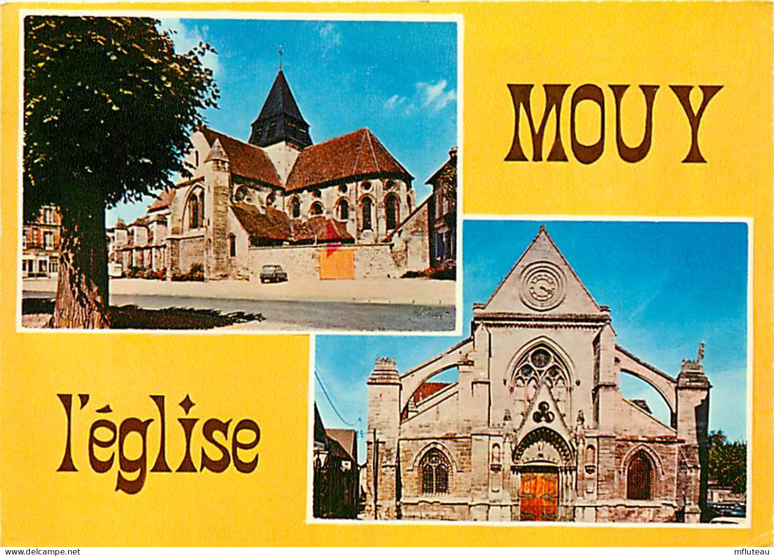 60* MOUY  Eglise  CPM (10x15cm)                   MA65-0050 - Mouy