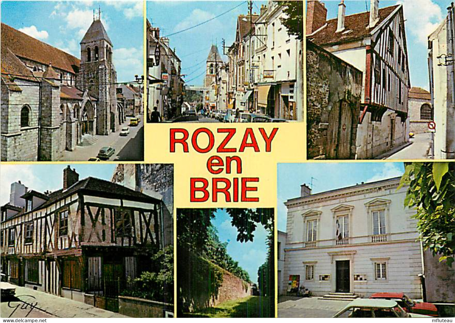 77* ROSAY EN BRIE    Multivues CPM (10x15cm)           MA66-0103 - Rozay En Brie