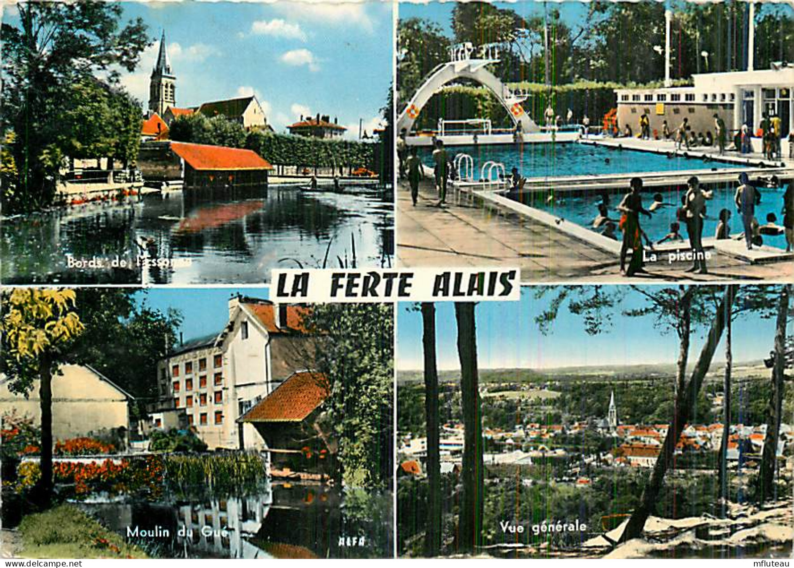 91* LA FERTE ALAIS  Multivues  CPSM (10x15cm)            MA66-0804 - La Ferte Alais