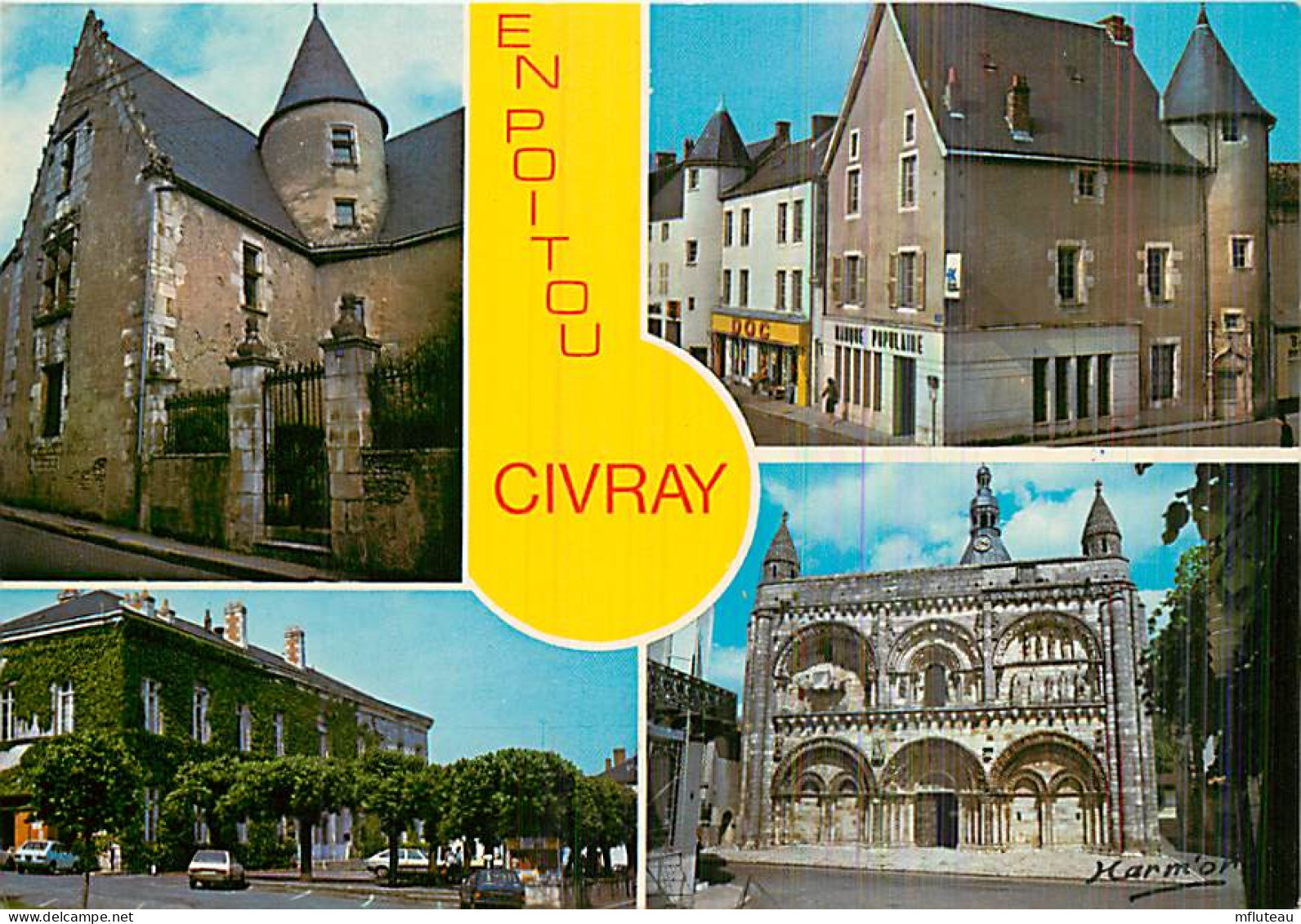 86* CIVRAY  Multivues   CPM (10x15cm)             MA66-0677 - Civray