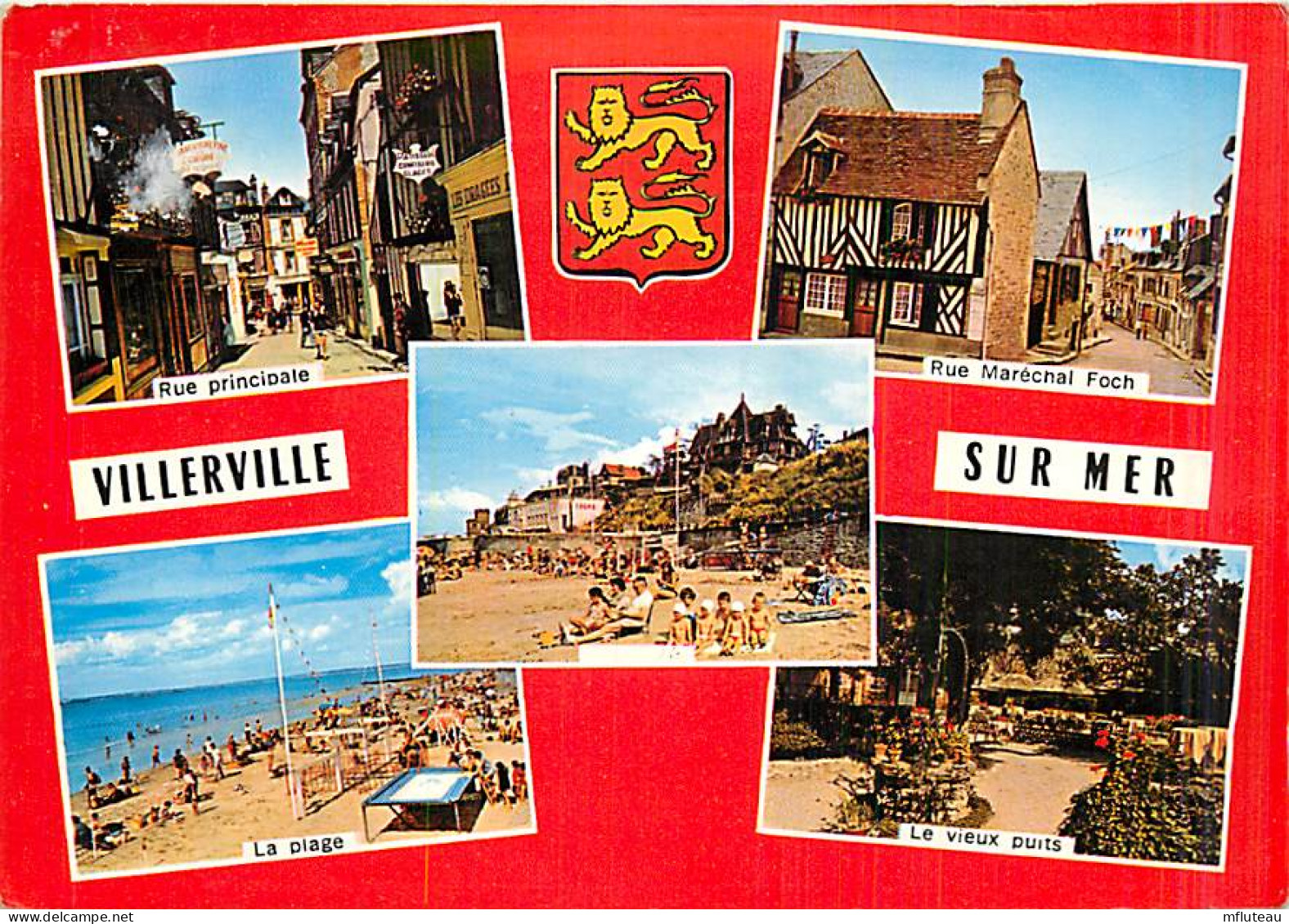 14* VILLERVILLE SUR MER   Multivues CPM (10x15cm)    MA68-0093 - Villerville