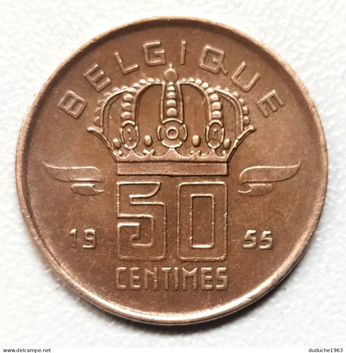 Belgique - 50 Centimes 1955 - 50 Centimes