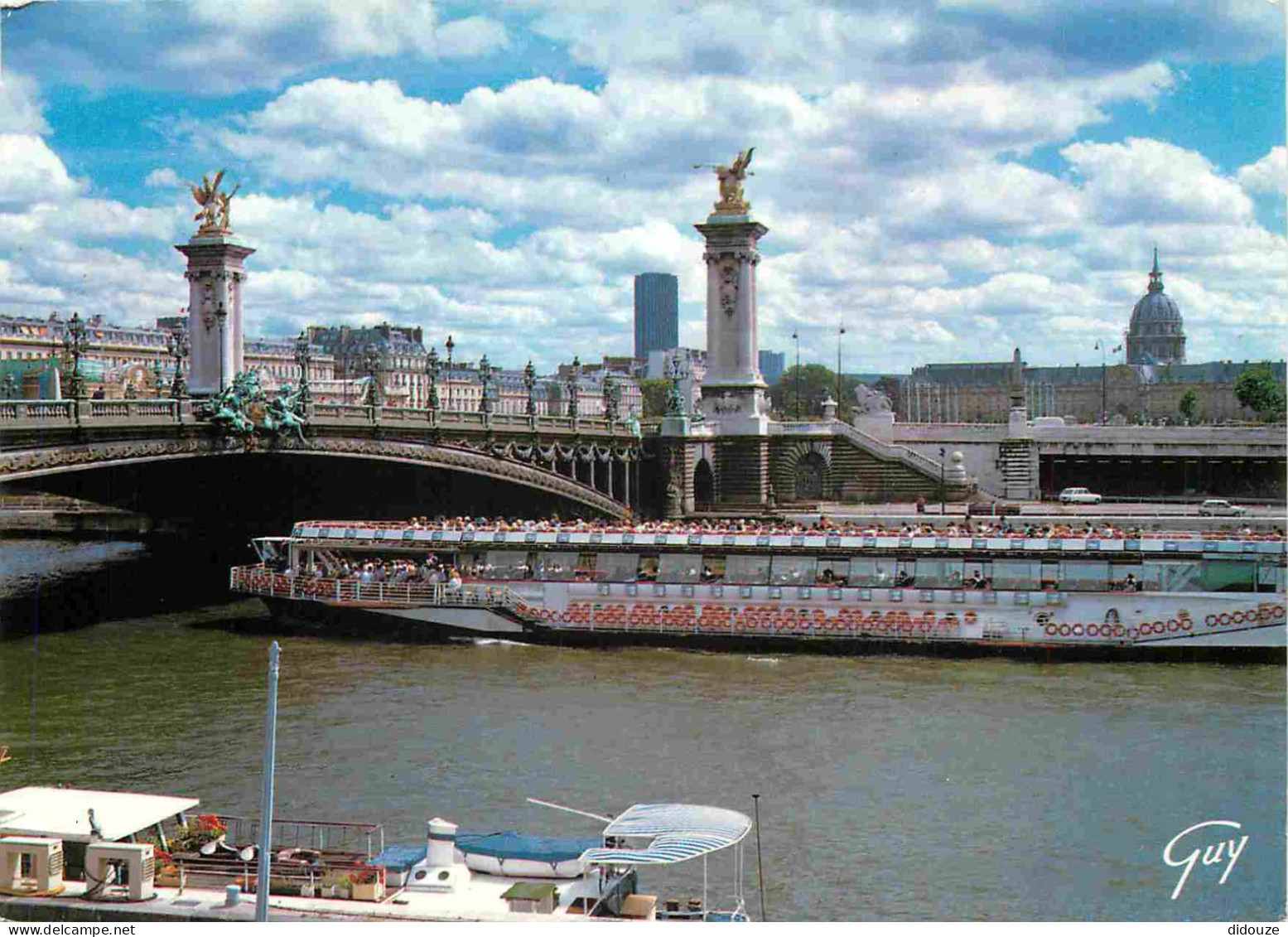 75 - Paris - Pont Alexandre III - Bateau Promenade - CPM - Voir Scans Recto-Verso - Bridges