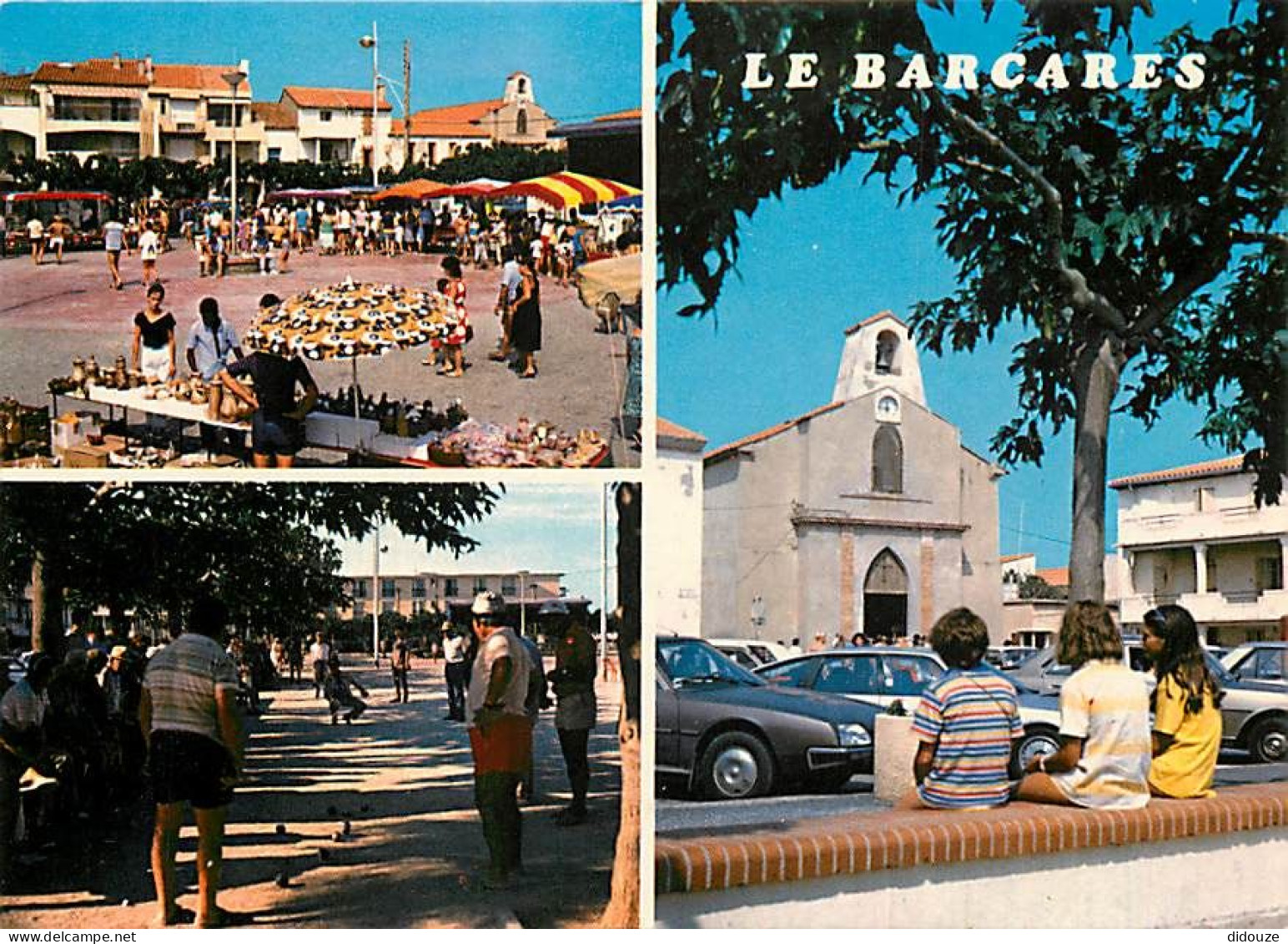 66 - Port Barcarès - Multivues - Automobiles - Marché - CPM - Voir Scans Recto-Verso - Port Barcares