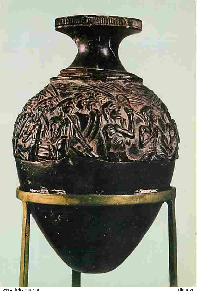 Art - Antiquités - Grèce - Musée D'Héraclion - Vase Des Moissonneurs - D'Hagia Triadha - CPM - Voir Scans Recto-Verso - Ancient World